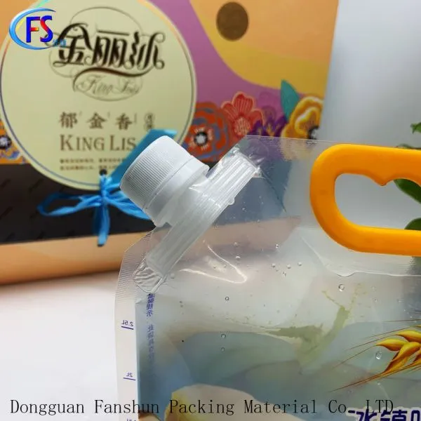 Transparent Belt Portable Mouth Bag for Drinking and Beverage Mouth Bag for Folding Outdoor Storage Bag photo-3