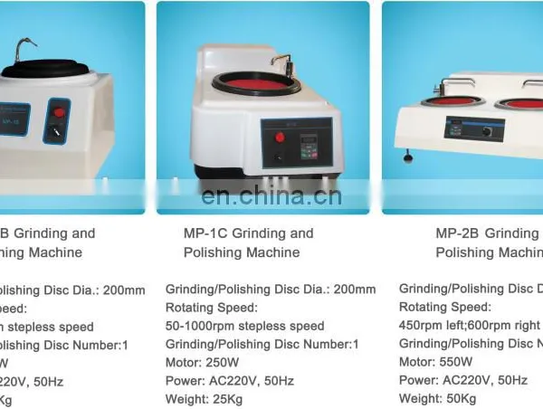 MP-1B Metallographic Specimen Grinding & Polishing Machine photo-7