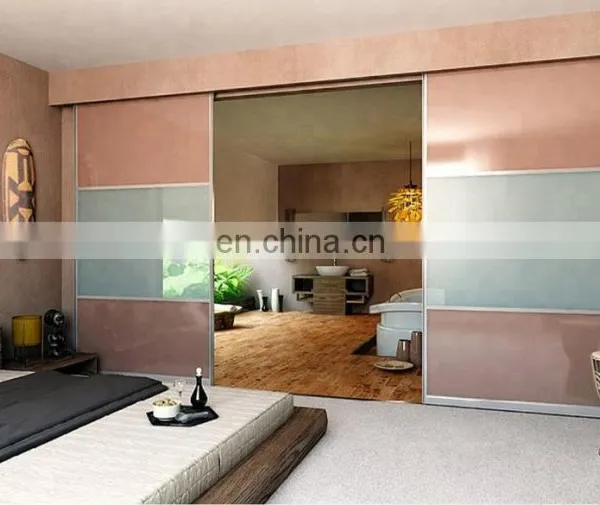 Painted Glass Wardrobe Sliding Door photo-2