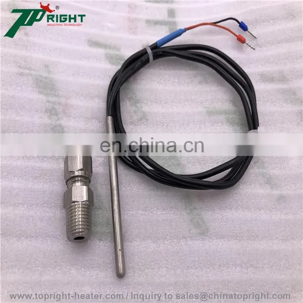 Cheap Thermocouple Temperature Sensor PT100 Type Thermocouple in Probe 5*60mm photo-4