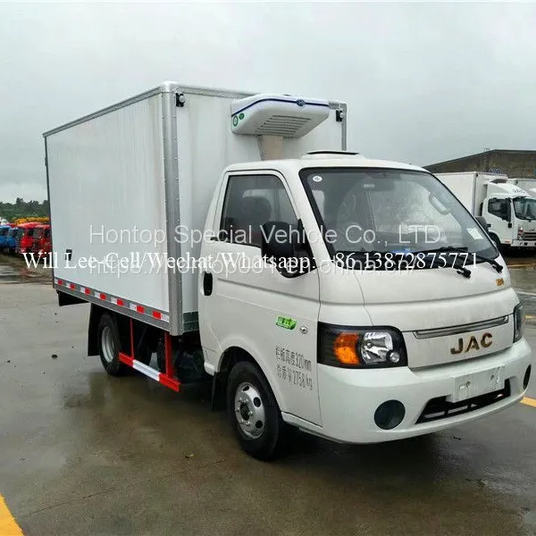 2021 JAC 4X2 10M3 Freezer Vehicle Reefer Truck Refrigerator Trucks for Sale photo-2