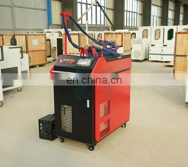 2021 LXSHOW Economical 100w 500w Handheld Fiber Laser Welders Machine Price photo-3