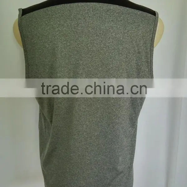 88% Poly 12% Spandex Men's Tank Top photo-3