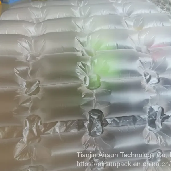 Protective Air Cushion Film / Air Pillow Film Roll Packaging / Air Bubble Cushion Bag