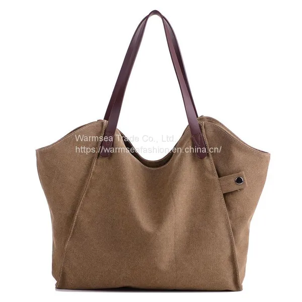 Ladies Fashion Canvas Handbags Shoulder Bags Sling Bag photo-2