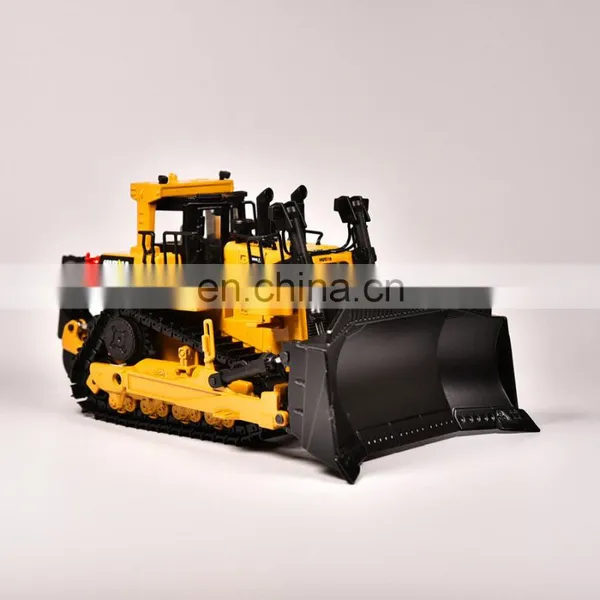 New Wonderful RC Toy Track Excavator Loader HUINA D10 T2 Bulldozer Alloy Model photo-3
