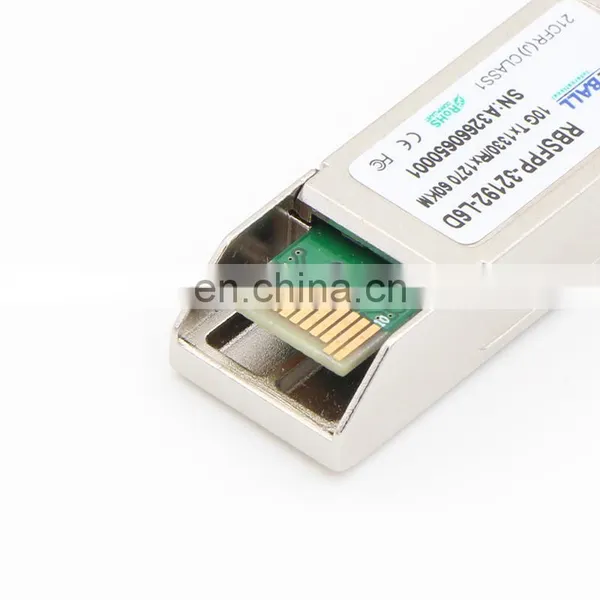 80 km LC Connector SFP+ 10G SFP BIDI TX1270nm RX1330nm Transceiver Module photo-3