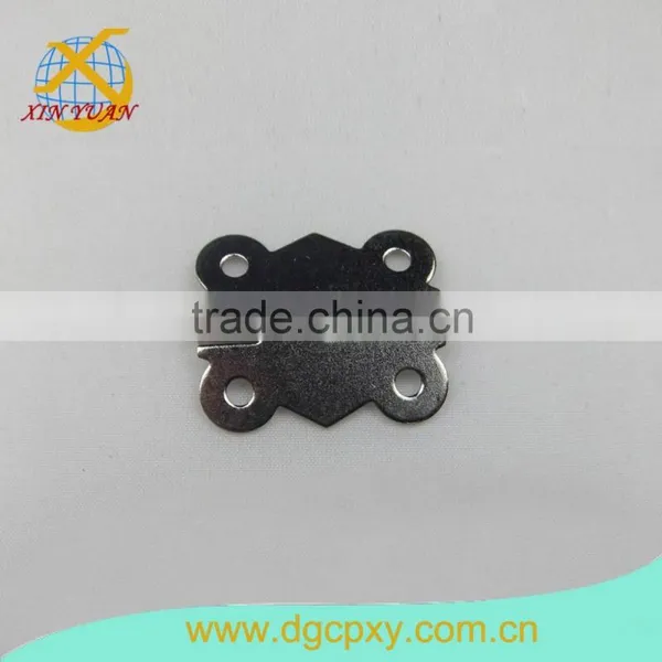 Small Bicolor Butterfly Shape Quadripuntal Metal 180 Degree Concealed Hinge photo-4