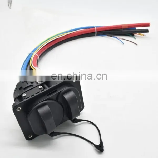 150A/200A Combo 2 CCS2 Inlet Socket Fast Charger Inlet DC Sockets With 0.5m Cable photo-5