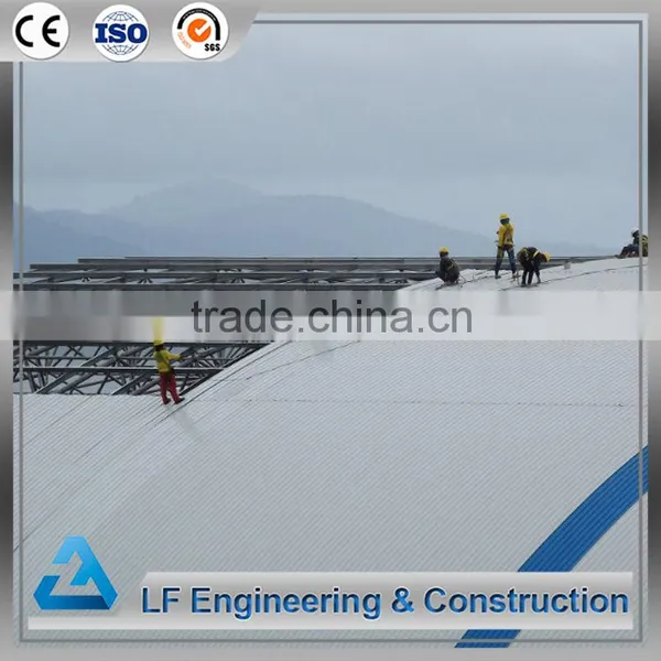 Modular Design Steel Space Frame Barrel Coal Storage photo-4
