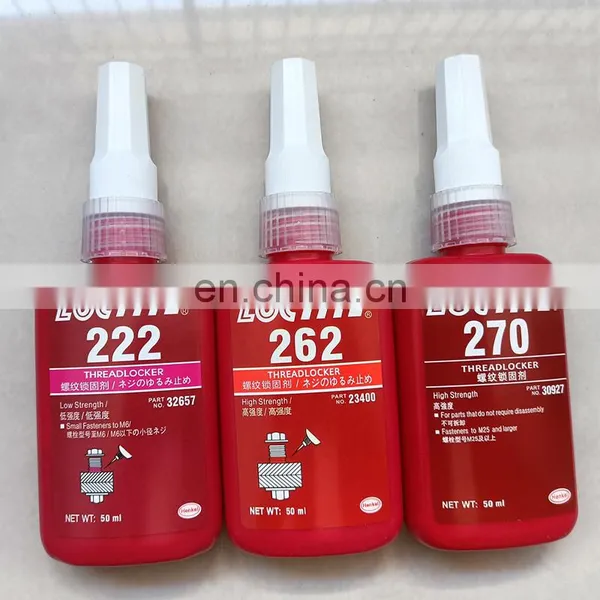 50ml Screw Glue Loctiter 222 241 242 243 262 Thread Sealant 263 270 2701 271 Sealing 272 273 277 290 Anaerobic Locking Adhesive photo-3