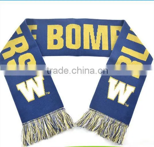 Soccer Fan Scarf, Custom Print Knitted Football Scarf photo-4