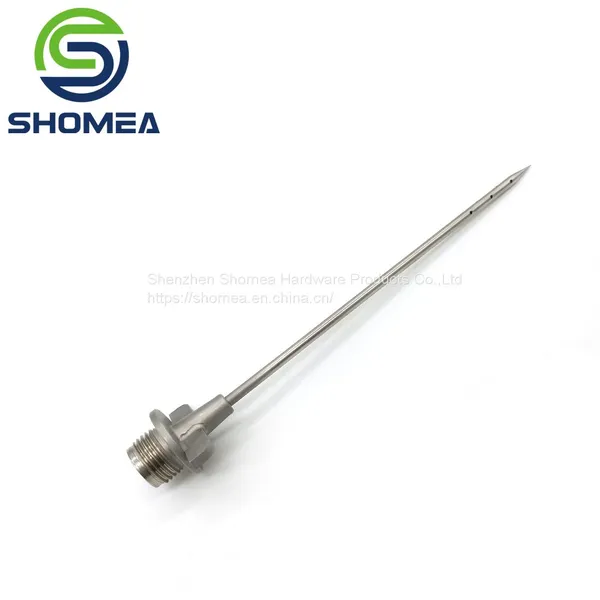 Shomea Customized Small Diameter 304/316 Stainless Steel Discharging Needle photo-3