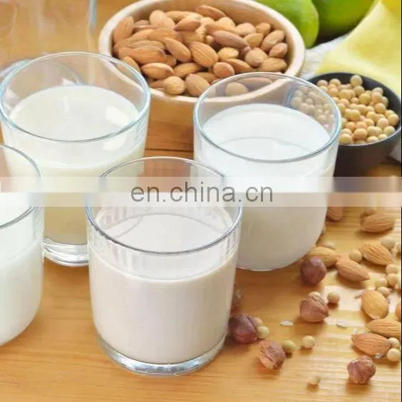 Genyond Factory Flavored Nuts Plate Based Rice Milk Almond Tigernut Soymilk Production Line/Soy Milk Processing Machinery photo-5