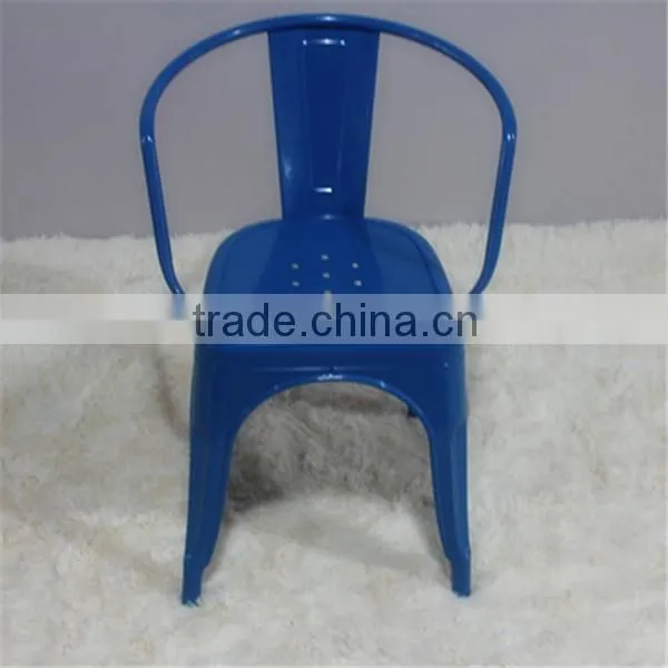 Colorful SH44cm Restaurant Furniture Metal Frame Dining Chair photo-4