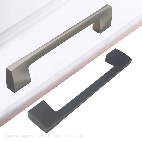 Aluminum Kitchen Handle Knurled Wardrobe Metal Pull Handles Furniture Cabinets Door T Bar Handle