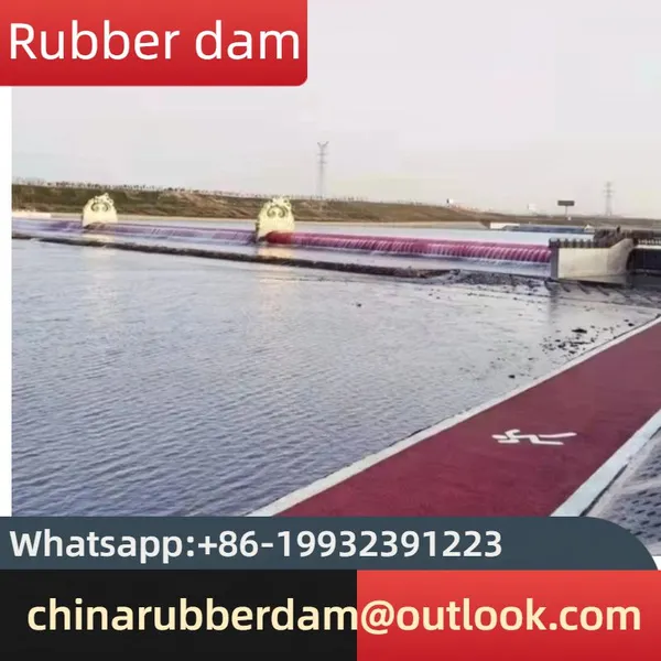 Customized Production of Book Style Inflatable Flood Control Dam, Retaining Dam, Steel Wire Boneless Rubber Dam photo-3