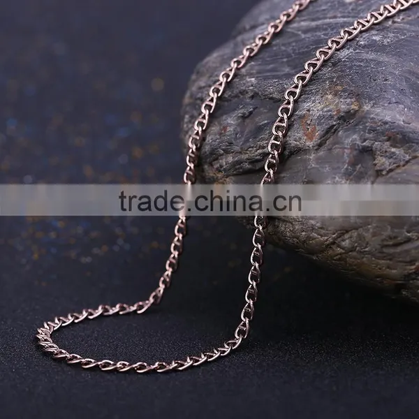 2015 New Model Jewelry Chain Decorative Chain Coffee Gold Plated Chain Necklace photo-2