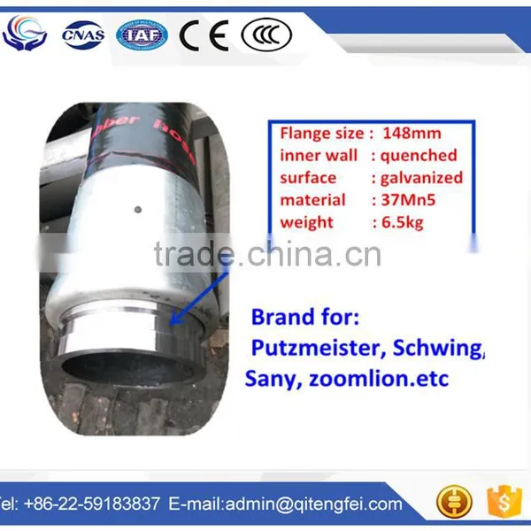 DN125 Concrete Pump Rubber Hose 85Bar Working Pressure photo-3