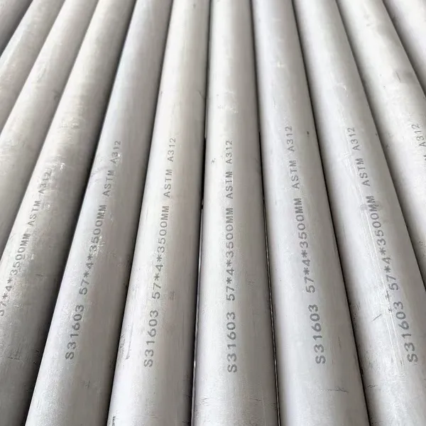 ASTM A312 304 Welded Stainless Steel Pipe, SCH10/40/80, for Industrial Fluid Transport photo-3