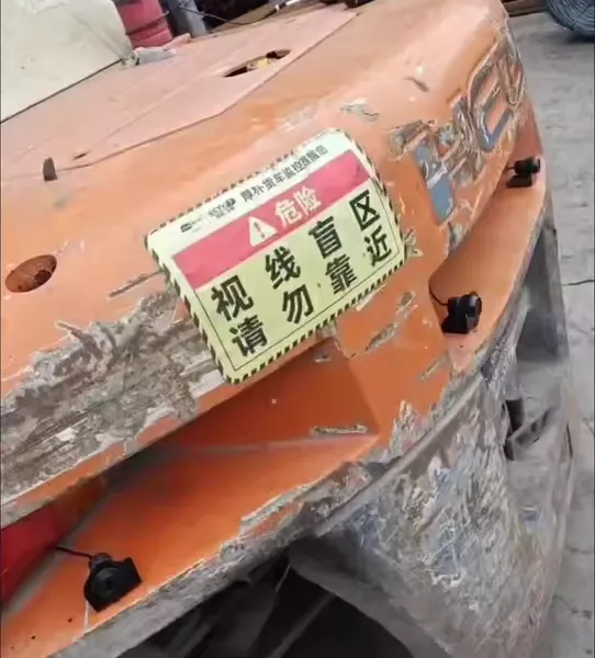 Reversing Radar Forklift Reverse Anti Collision Radar Sensor Vehicle Blind Spot Monitoring photo-2
