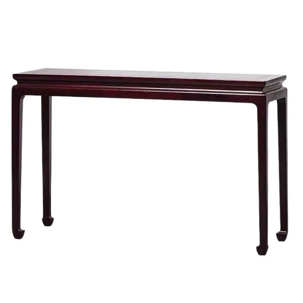 Console Table Solid Wood Flat Table Buddhist Table New Chinese Style Simple Offering Table photo-4