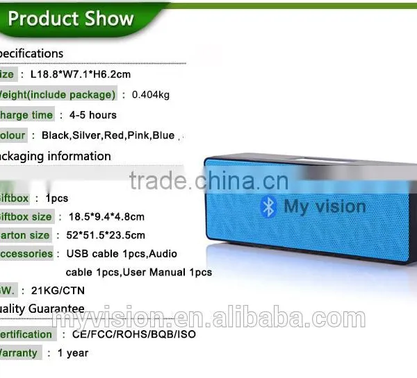 N16 Exclusive PATENT Touch Sensor Bluetooth Wireless Mini Speaker 2016 photo-6