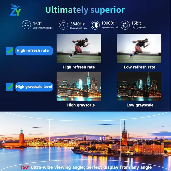 Indoor LED Video Wall Display 4K 8K P2.5 P1.5 P1.25 Small Pitch LED Screen for Home Theater Exhibition Halls Conference Room photo-5