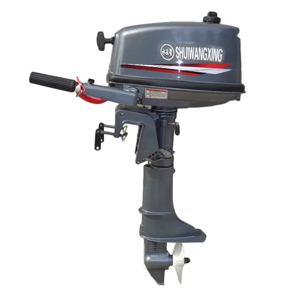 2-Stroke 6HP Short Shaft Manual Start Gasoline Outboard Engine, High-Quality WaterStar 6 HP Outboard Motor photo-2