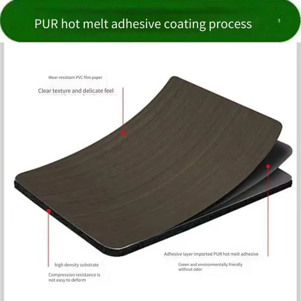 New Fireproof and Flame-retardant Interior Wall Decoration Board, Solid and Environmentally Friendly Bamboo-wood Fiber Wood Veneer photo-4