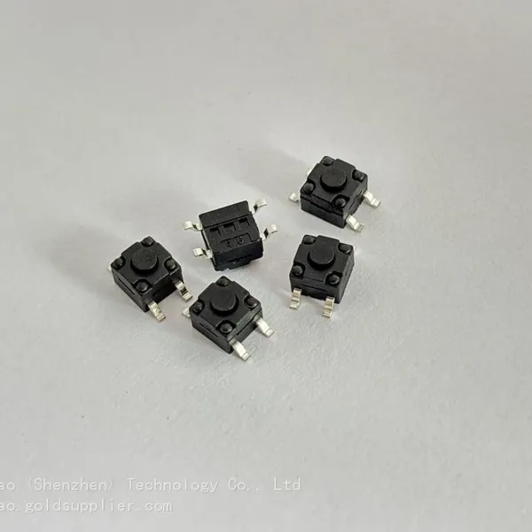 Waterproof Tactile Switch 4.5x4.5x3.8/4.3/5.0 Waterproof Patch Tactile Switch With IP67 Waterproof Rating photo-2