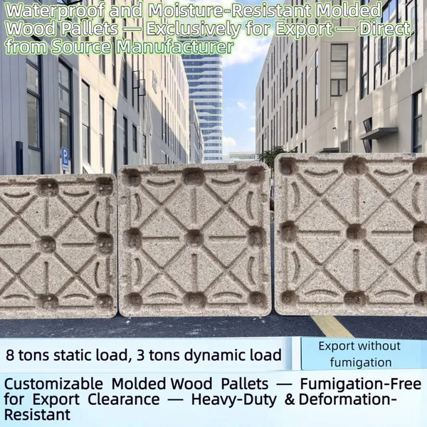Food and Pharmaceutical Grade Molded Wood Pallets — Nail-Free, Splinter-Free, Safe, and Eco-Friendly photo-3