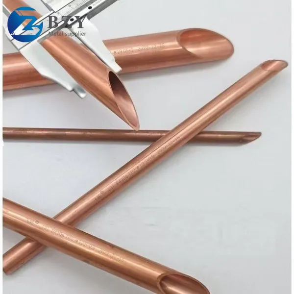 Factory Wholesale Top Quality Low Price Copper Pipe 5/8 With Bending and Welding Services photo-2