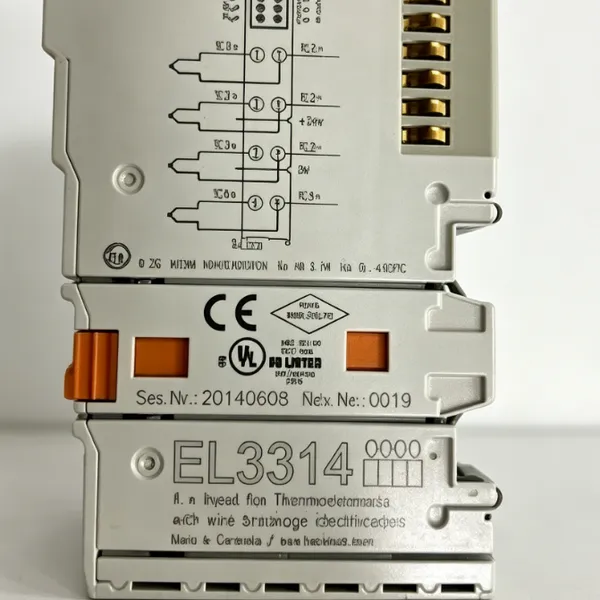 Beckhoff EL3314-0090 EtherCAT 4-Channel Thermocouple Input Terminal 16-Bit Temperature Measurement TwinSAFE SC Module photo-5