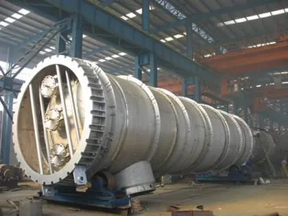 Custom CS/SS304/FRP Distillation Column & Absorption Tower, Chemical Packed Scrubber Tower OEM Manufacturer photo-4