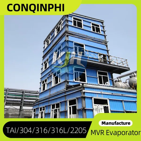 Counterflow MVR Evaporator With Automatic CIP System, Stainless Steel 304, 600L/h photo-3