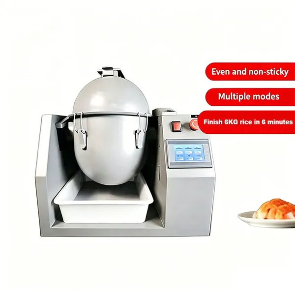 QD-006 6KG Tabletop Smart Sushi Rice Vinegar Mixer Machine With Rice Cooling Function for Sushi Bars and Takeaway Shops