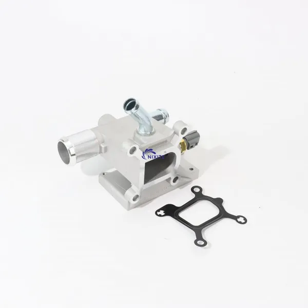 3S4G-8K556-AA, 1S7G-6K556-AJ, L327-15-17Z Thermostat Housing Assembly Water Flange for FORD