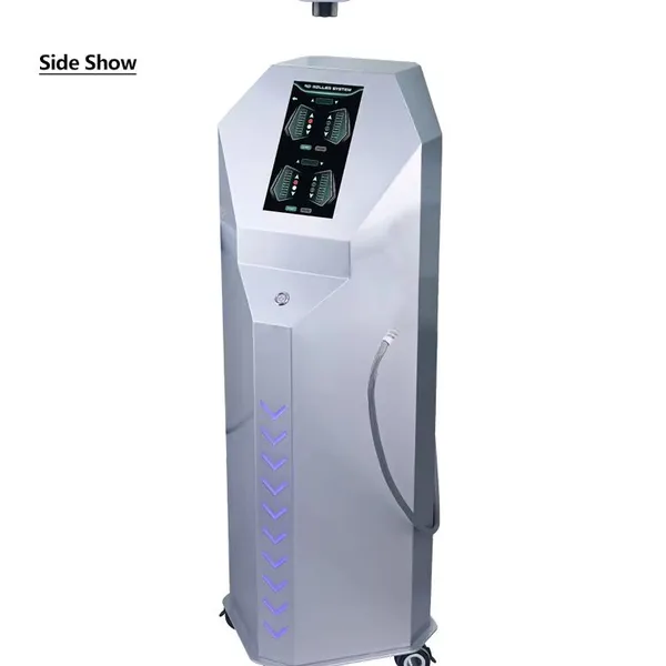 Body Contouring Equipment: Endo Sphera Therapy With 4 Treatment Heads for Fat Cell Aggregates and Fluid Accumulation (60W)