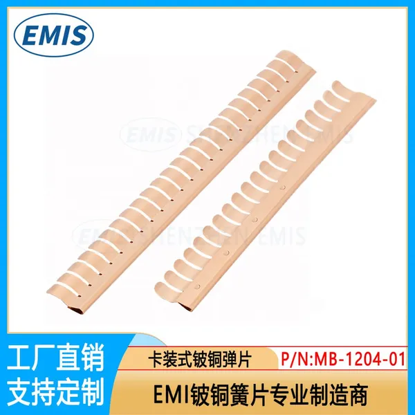 Factory Production& Support Customization EMC Door EMI Strip Shielded Room Becu Spring photo-2