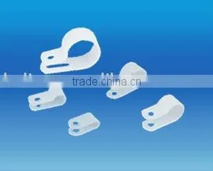 R Type Cable Clamp(Plastic cable clamp,small cable clamps)