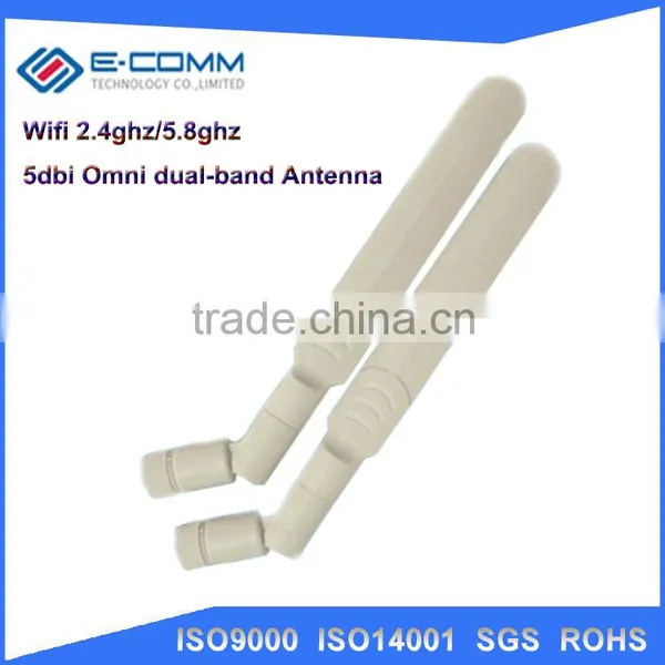 Hot Sale! 5dbi/6dbi/8dbi 2.4GHz 5.8GHz Dual Band WiFi Antenna RP-SMA Round Style photo-6