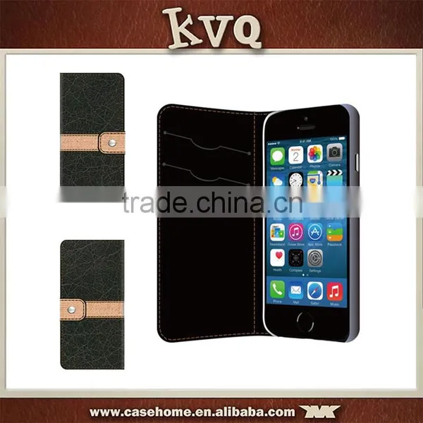 For IPhone 6/6 Plus/5/SE Card Holder Wallet Leather Case Magnetic Cover photo-2