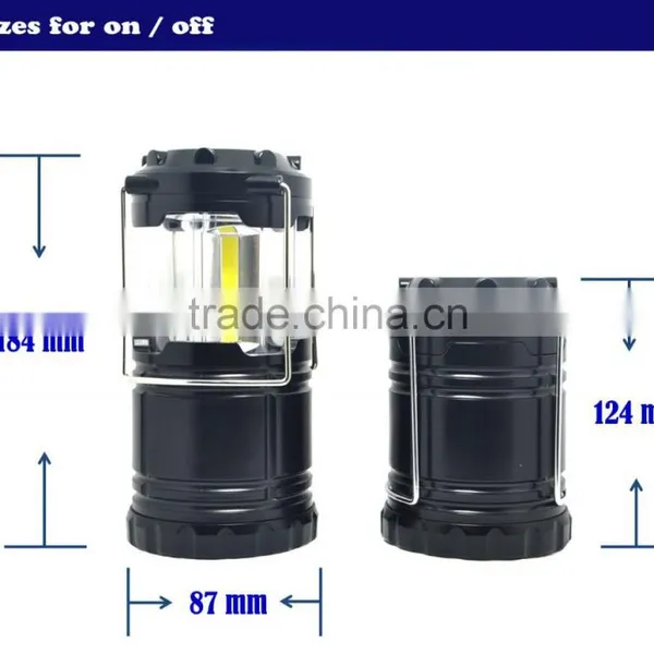 (160322) Camping Outdoor ABS Plastic Telescopic High Power Led Torch Light photo-5