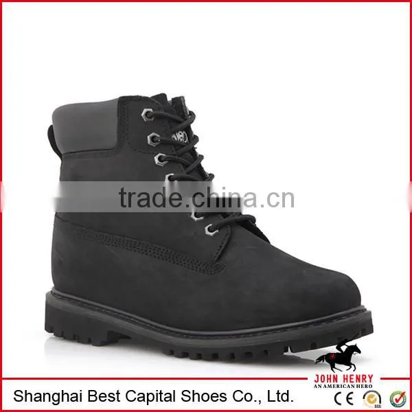 Goodyear Welt Nubuck Work Shoes /rubber Outsole Work Shoes/goodyear Shoes