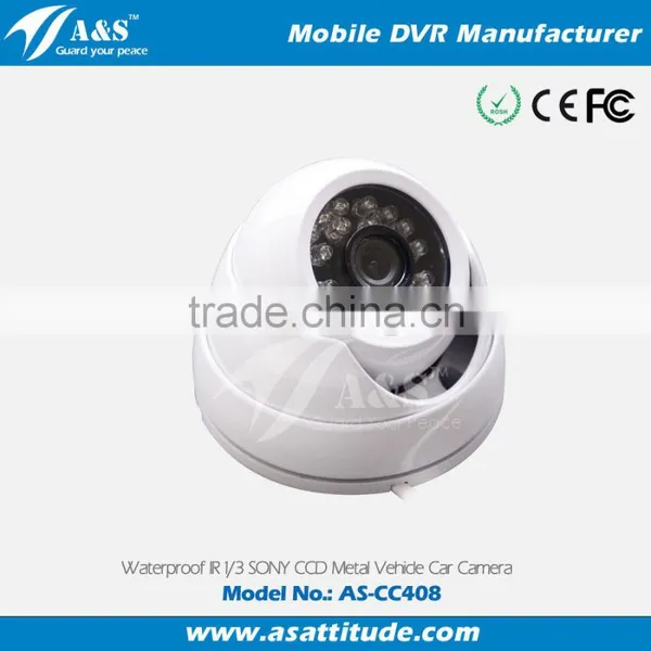 1/3 SONY CCD 700TVL CCTV Dome Camera With IR for Bus Truck Car