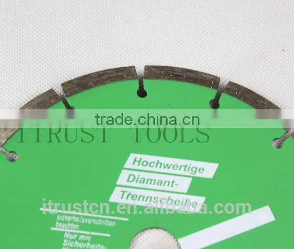 ITRUST Good Quality Laser Diamond Saw Blades for Concrete CT0110 photo-2