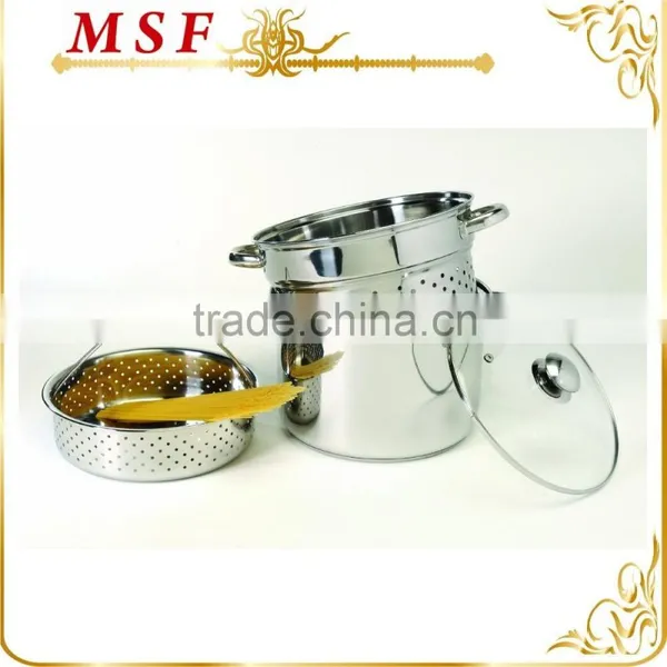 MSF-L3918 American 24cm or 20cm Stainless Steel Steamer Pots 4pcs Food Steamer Set photo-6