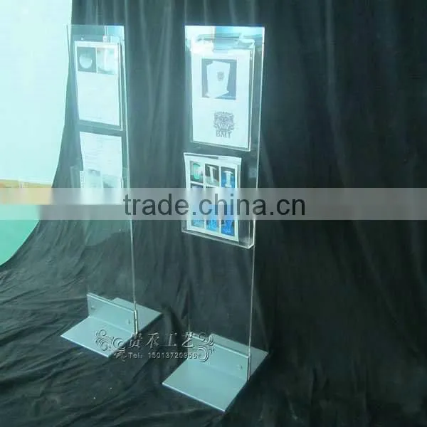Clear Acrylic Brochure Holder, High Quality Acrylic Magazine Holder photo-3