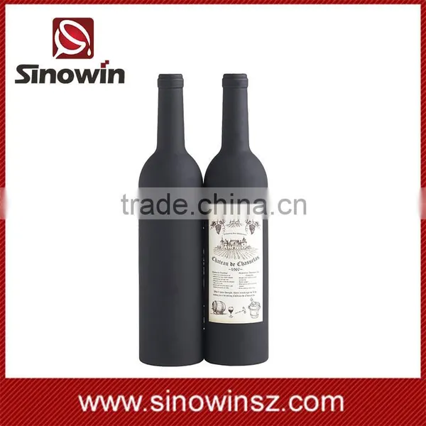 Bottle Shaped Red Wine Opener Set 3 in 1 Bottle Opener photo-2